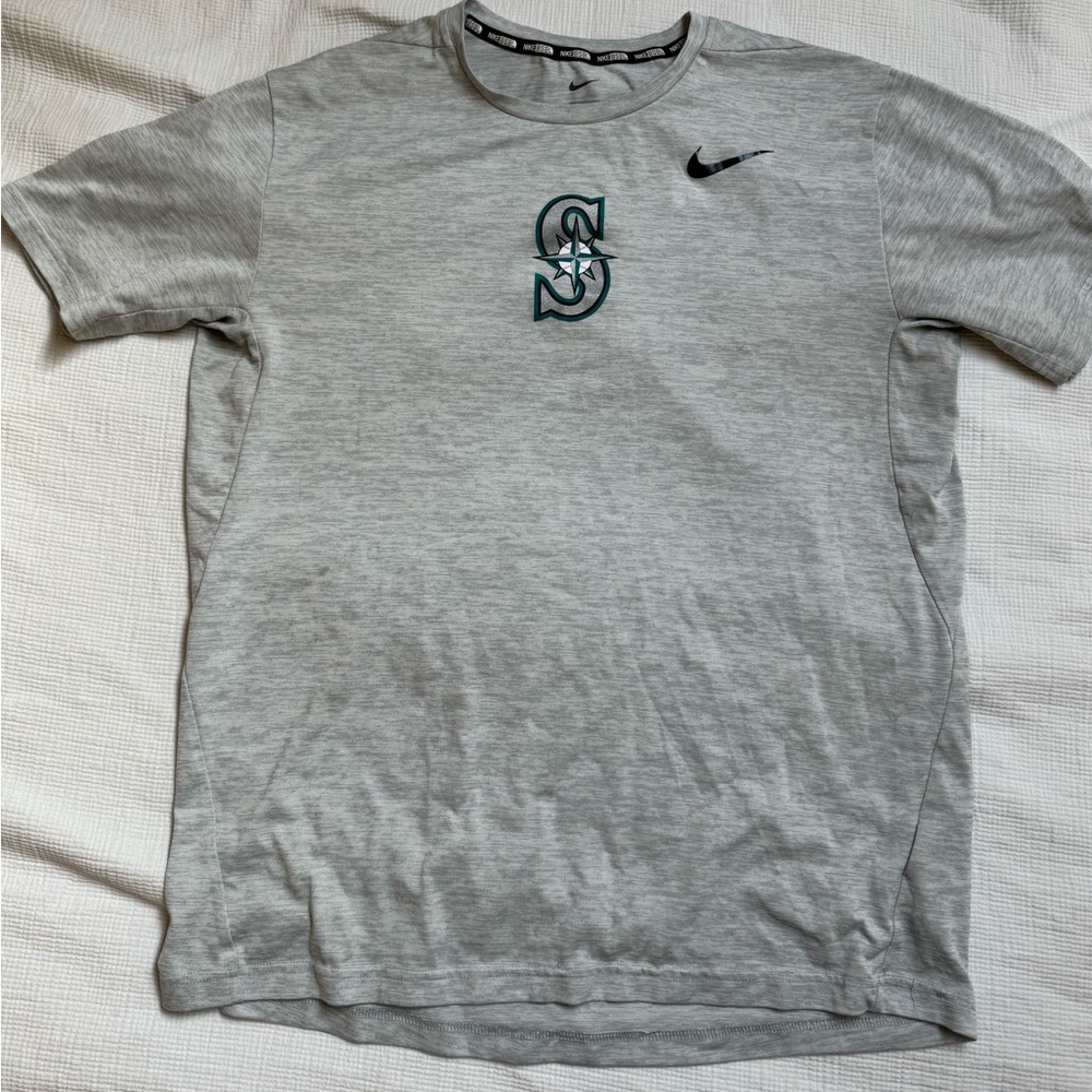 Nike Seattle Mariners Baseball Dri Fit Tee Size L